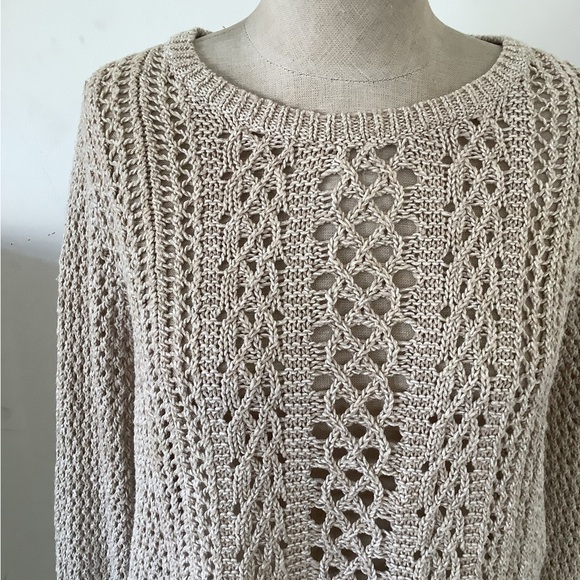 Madewell Cream Open-Knit Sweater - Picture 4 of 4
